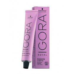Schwarzkopf Professional Igora Royal Fashion Lights Permanent Highlight Hair Colour Cream L-22 Dark Blue 60ml