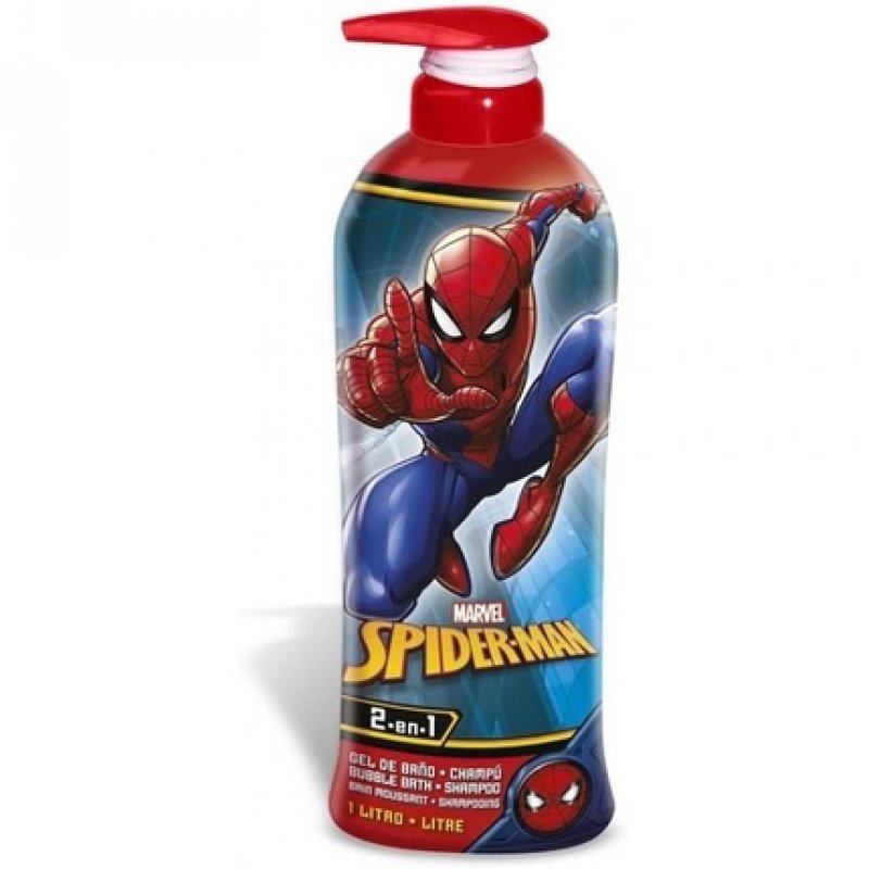 Marvel Spiderman 2in1 Bath & Shampoo 1000ml