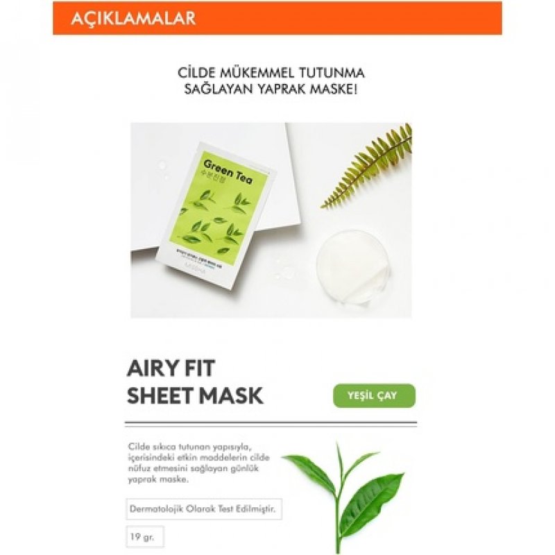 Airy Fit Sheet Mask