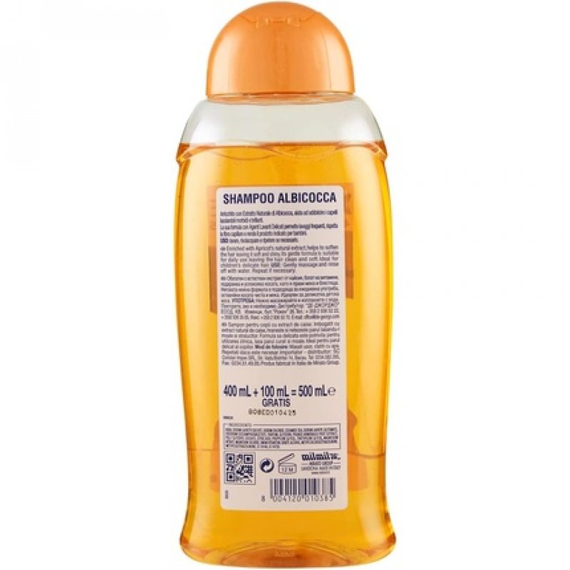Milmil Apricot Shampoo 500ml