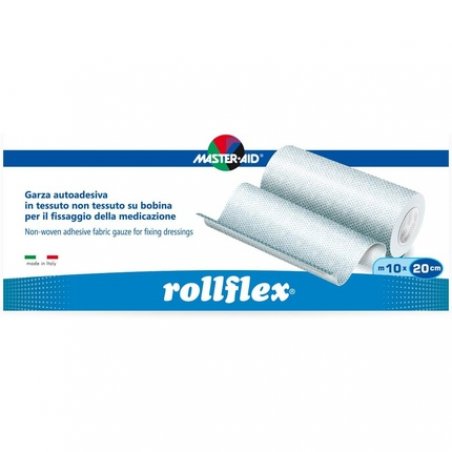 Pflaster Rollflex in Mullbinden 20x10cm