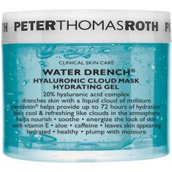 Peter Thomas Roth Water Drench Hyaluronic Cloud Gel Mask Moisturizing Face Mask with Hyaluronic Acid Pentavin Aloe Vera