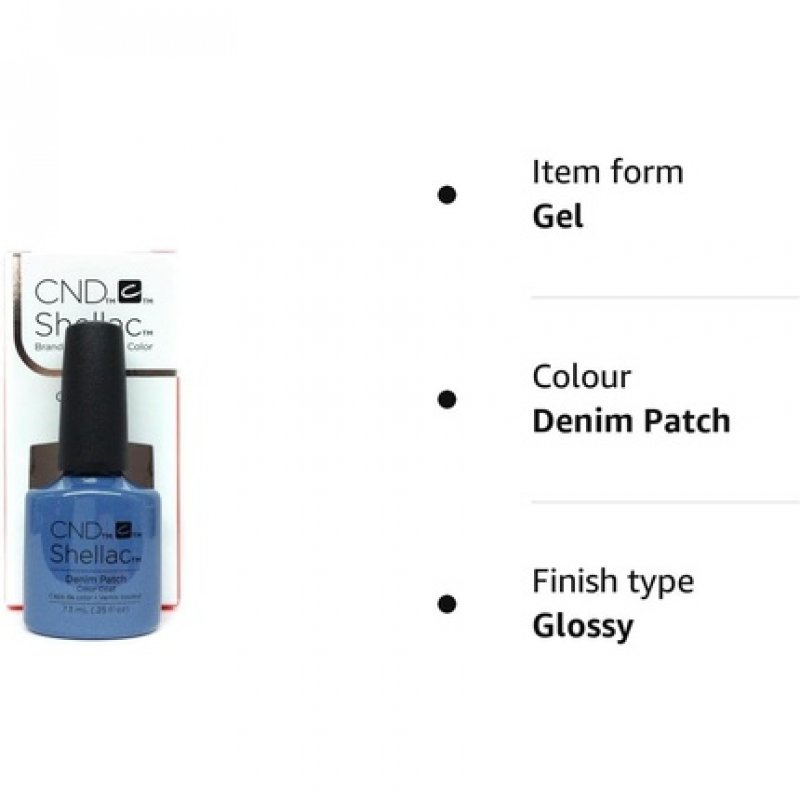 CND Shellac Denim Patch 7.3ml 0.25 fl oz