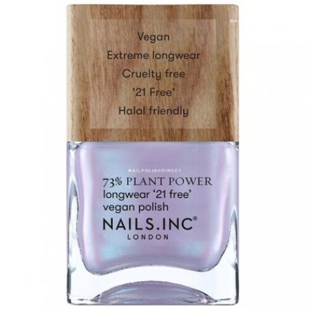 Nails Inc Breathable Plant Power Nail Polish Eco Glow 14ml