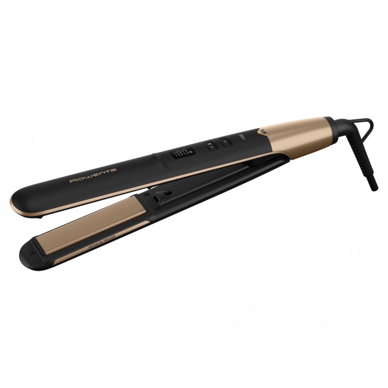 Rowenta Express Shine SF4630 Straightening iron Warm Black, Gold 1.8 m
