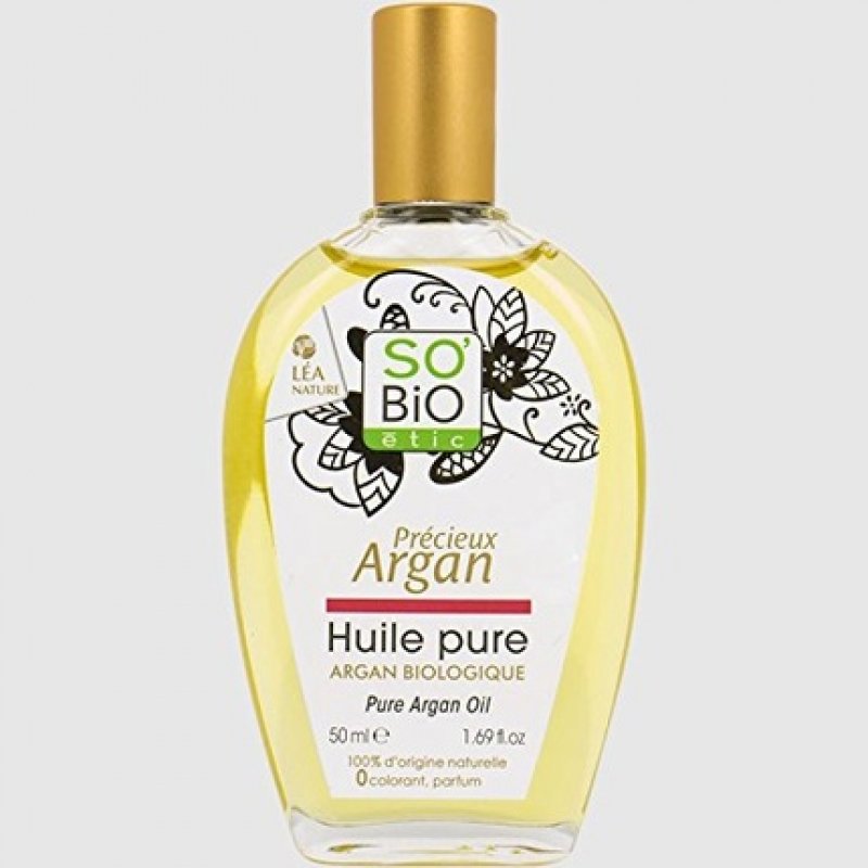 SO'BiO Etic Pure 100% Organic Argan Oil 50ml