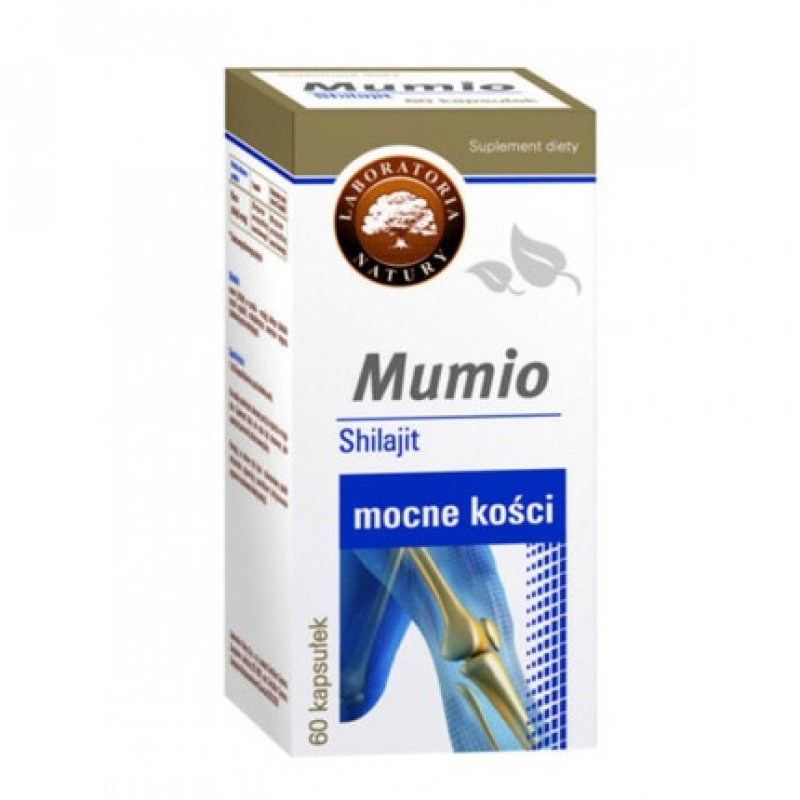 Mumio Shilajit Arthritis Bone Joint Spine Health Supplement 60 Capsules - Blitz DPD