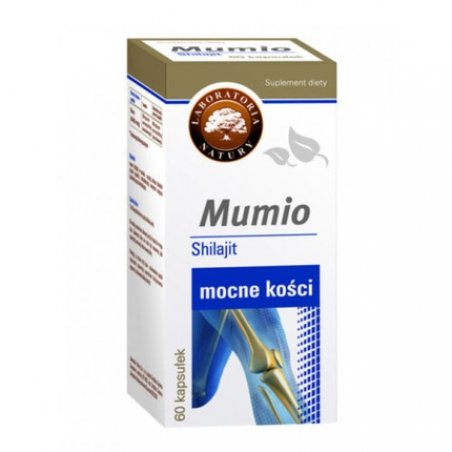 Mumio Shilajit Arthritis Bone Joint Spine Health Supplement 60 Capsules - Blitz DPD