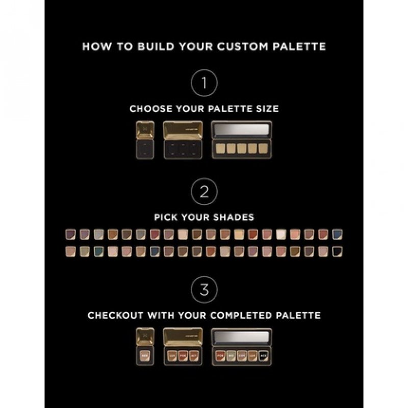 Hourglass Curator Five Pan Refillable Shadow Palette