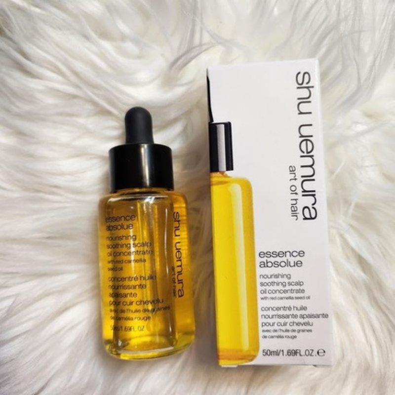 Shu Uemura Essence Absolue Pre-Shampoo & Nourishing Treatment Oil for Scalp & Hair 1.7oz 50mL