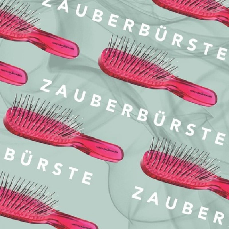 Hercules Sägemann Scalp Brush Junior Pink