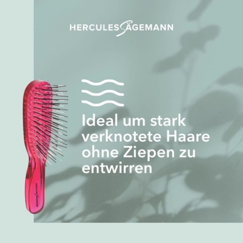 Hercules Sägemann Scalp Brush Junior Pink