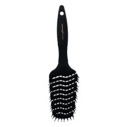 HERCULES SÄGEMANN 9148 Flexy Shape Hairbrush Flexible Gentle Natural Bristle Brush with Nylon Pins Detangling Brush