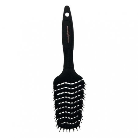 HERCULES SÄGEMANN 9148 Flexy Shape Hairbrush Flexible Gentle Natural Bristle Brush with Nylon Pins Detangling Brush
