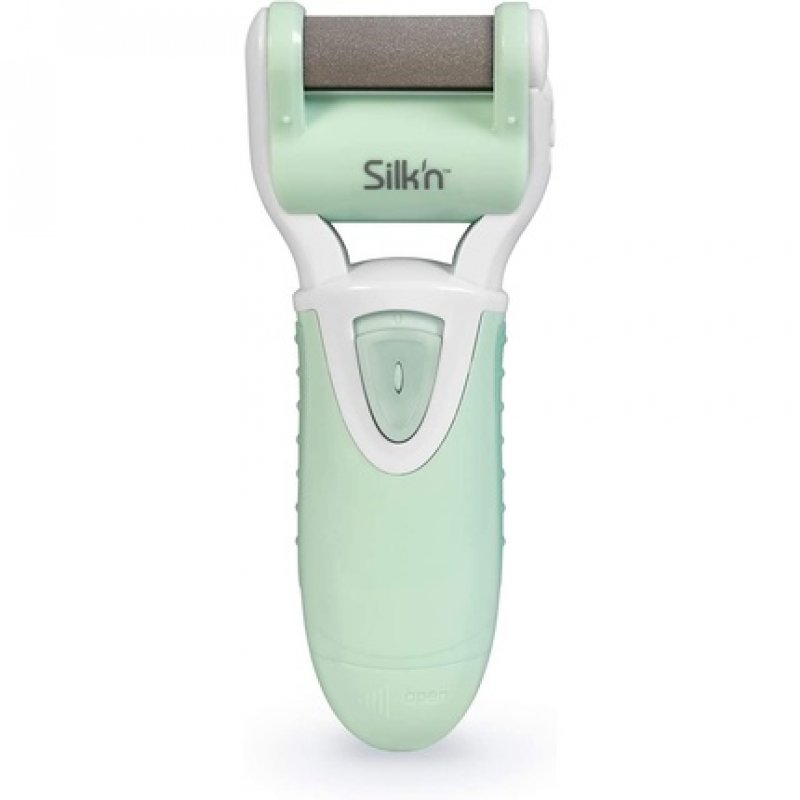 Silk'n Callus Remover Battery Operated with 2 Treatment Rollers Medium and Coarse MicroPedi Wet & Dry