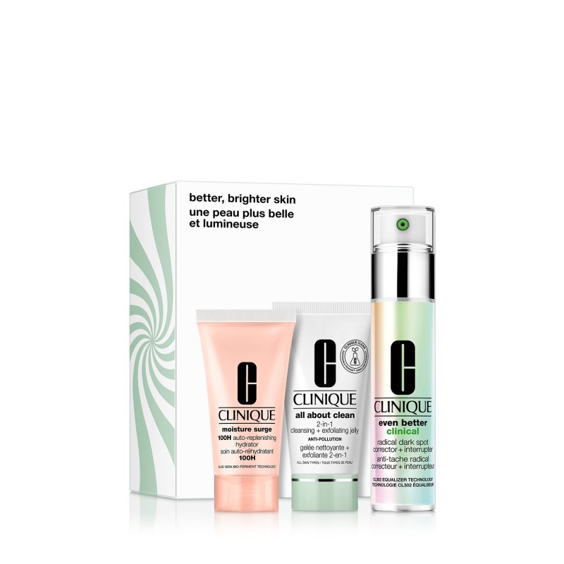 Clinique Better Brightening Skincare Three-Piece Set