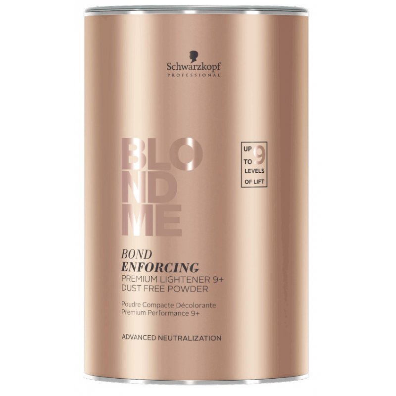 Schwarzkopf BlondMe Bond Enforcing Premium Lightener 9 hair lightening remedy 450 ml Powder Pot