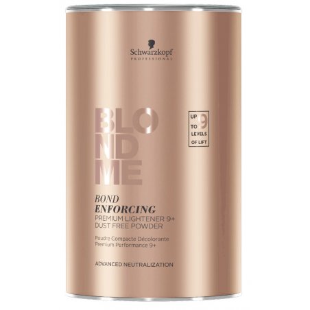 Schwarzkopf BlondMe Bond Enforcing Premium Lightener 9 hair lightening remedy 450 ml Powder Pot