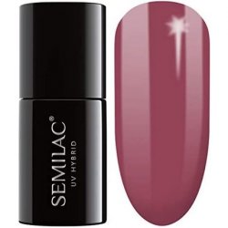 Semilac UV Nail Polish Berry Nude 005 Burgundy Red Color 7ml