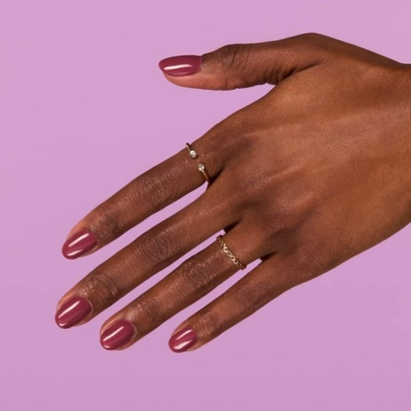 Semilac UV Nail Polish Berry Nude 005 Burgundy Red Color 7ml