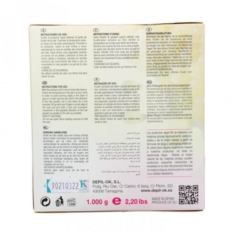 Depil Ok Black Pearl Wax Beads 1000g