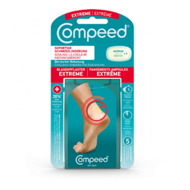 COMPEED Extreme Blister Plasters 10 Pieces