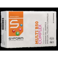 Syform Multi B50 Complex Dietary Supplement 30 Tablets
