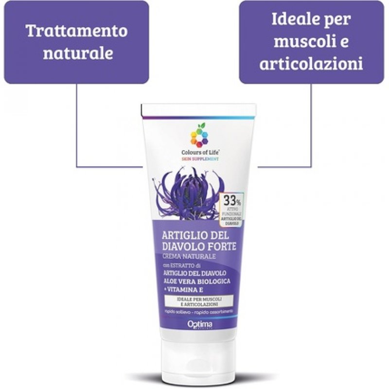 Colours of Life Eudermic Cream Artiglio Del Diavolo Forte