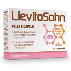 Lievitosohn Gluten-Free Dietary Supplement 60 Tablets