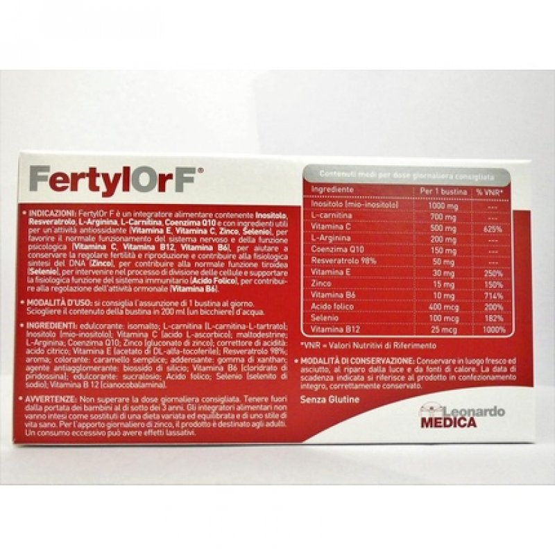 Leonardo Medica Fertylorf 20 Tablets