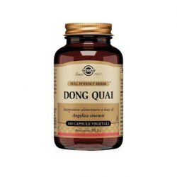 Solgar Dong Quai Woman Health Supplement 100 Vegetable Capsules