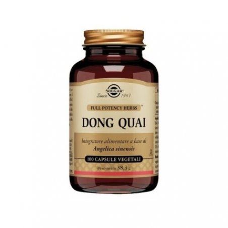 Solgar Dong Quai Woman Health Supplement 100 Vegetable Capsules