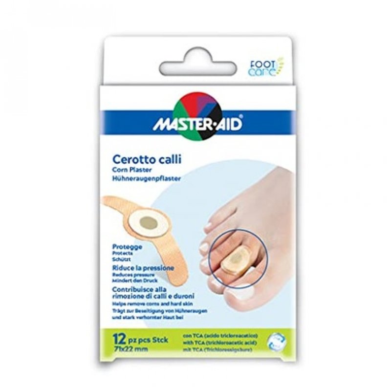 Foot Care Callus Plasters 71mm x 22mm - Pack of 12