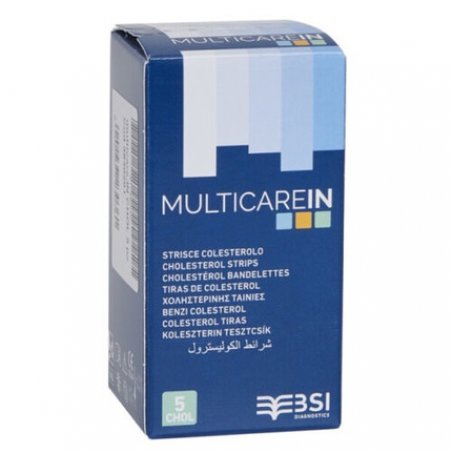 MultiCare IN Cholesterol 5 Test Strips