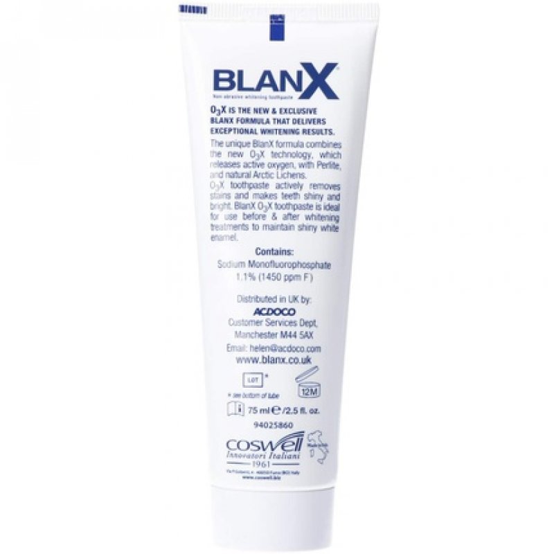 BlanX O3X Toothpaste 75ml