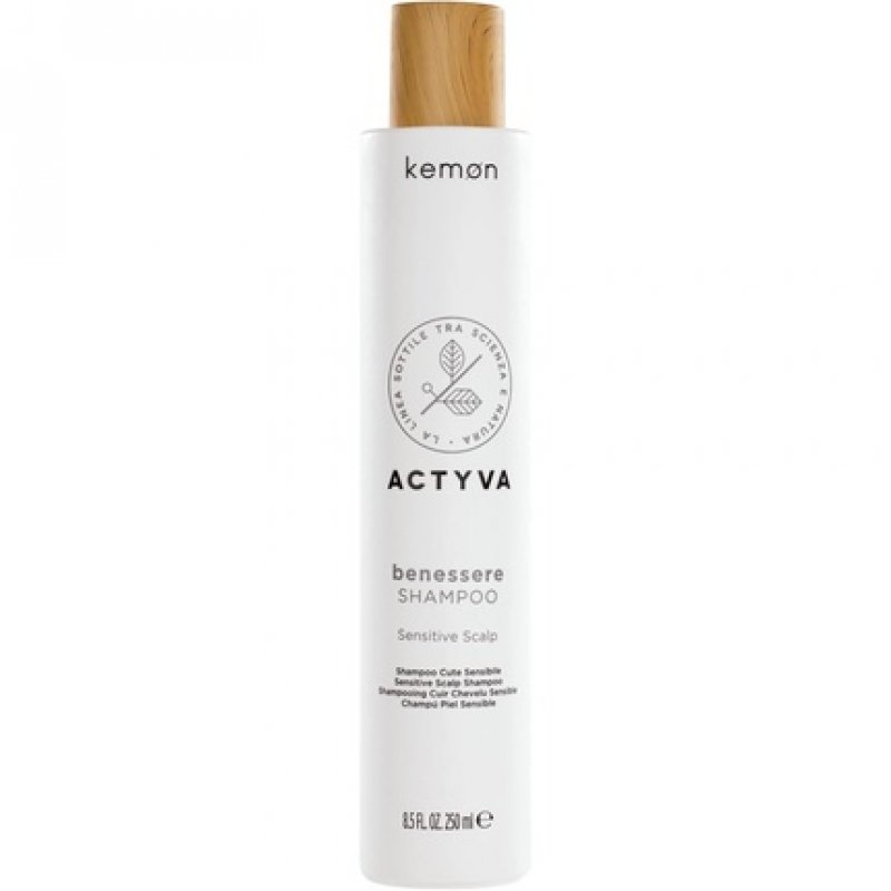 Kemon Actyva Benessere Moisturising Shampoo for Scalp Care 250ml
