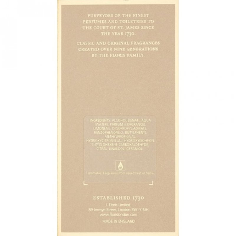 Floris London Eau De Toilette 3.4 Ounce