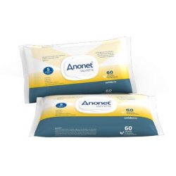 Uniderm Anonet Moist Toilet Paper Wipes 60 Wipes