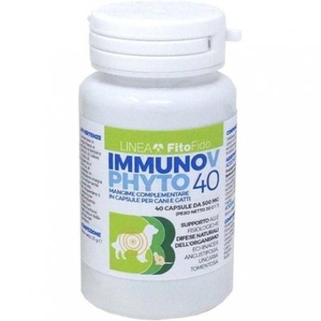 Trebifarma Immunovet Phyto Dietary Supplement 40 Capsules