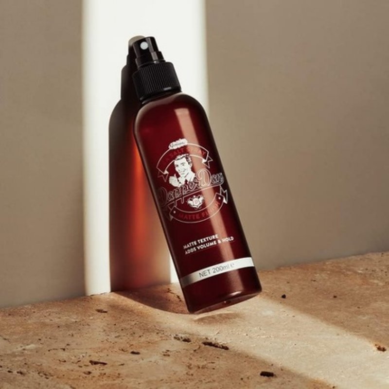 Dapper Dan Sea Salt Spray Men's Texturizing Sea Salt Spray for a Matte Finish with a Textured Stylish Finish Sandalwood
