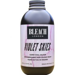 BLEACH LONDON Violet Skies Semi-Permanent Hair Colour Cream 150ml