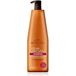 Be Natural Argan Shampoo for Bad Hair Translucent 1 Litre