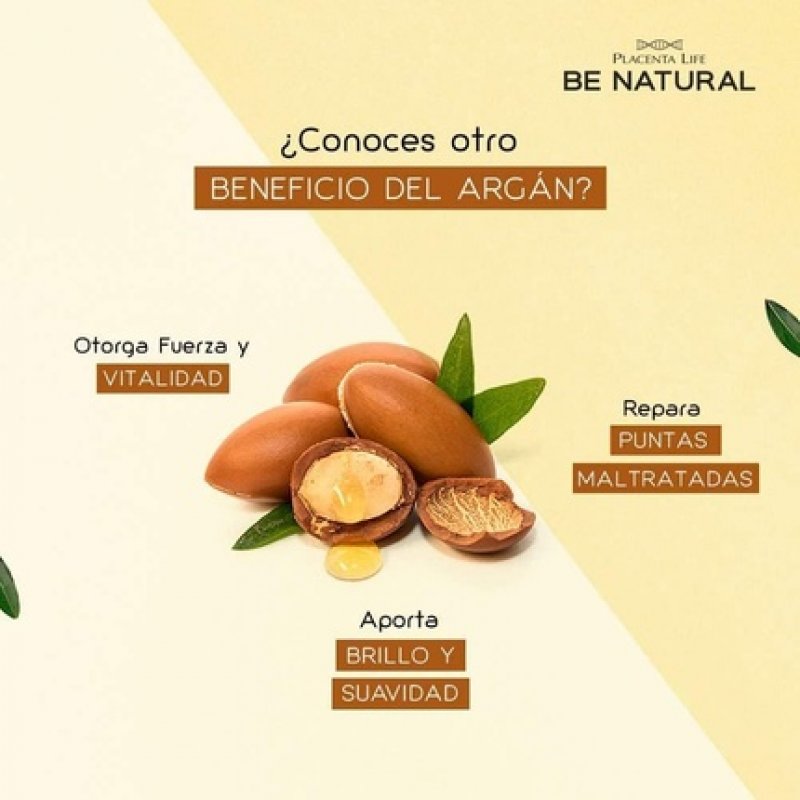 Be Natural Argan Shampoo for Bad Hair Translucent 1 Litre