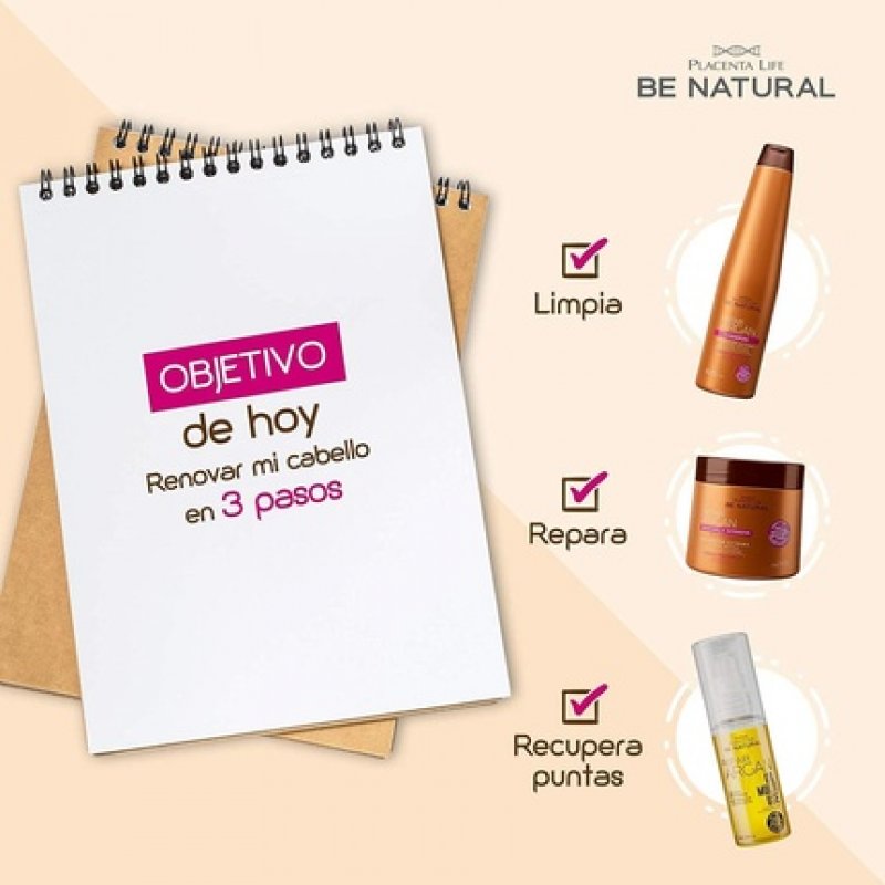 Be Natural Argan Shampoo for Bad Hair Translucent 1 Litre