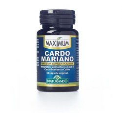 Naturando Maximum Milk Thistle Dietary Supplement 40 Capsules