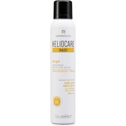 Heliocare 360 Airgel SPF50 200ml Mousse Sunscreen for Face and Neck UVA UVB Visible Light Infrared-A Anti-Ageing Sun