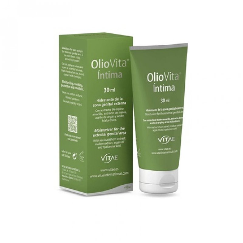 Vitae Oliovita Intima Cream Natural Formula for Hydration and Regeneration of Intimate Area 30ml