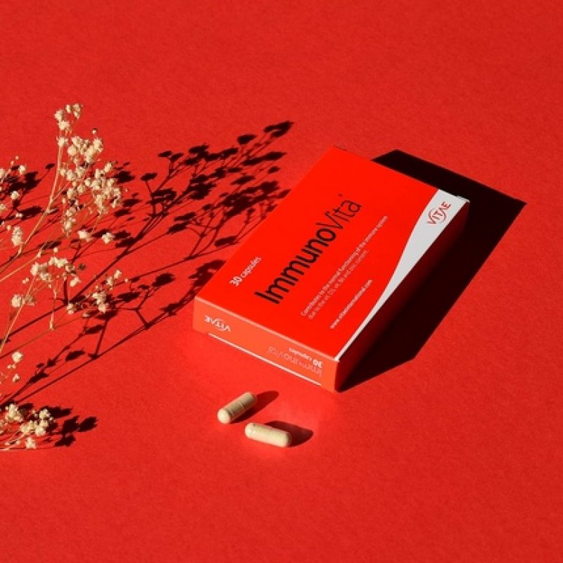 Vitae ImmunoVita Betaglucans, Vitamin D3, B6, and Zinc for Strong Immune System 15 Capsules