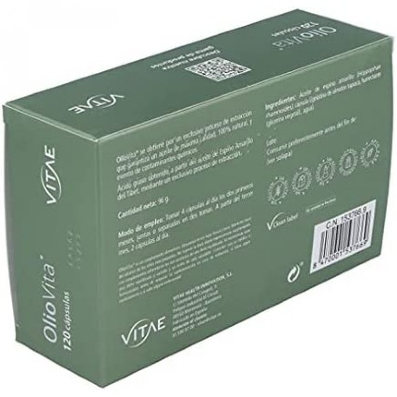 Vitae Oliovita Skin and Mucous 60 Capsules