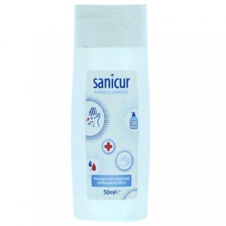 Sanicur Hand Sanitizer Clean Gel with Additional Antibacterial Effect 50ml